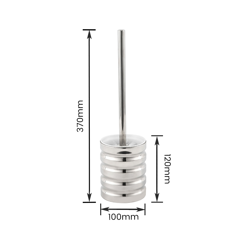 10702 Juego de cepillo y soporte para inodoro de pie de acero inoxidable Accesorios de baño